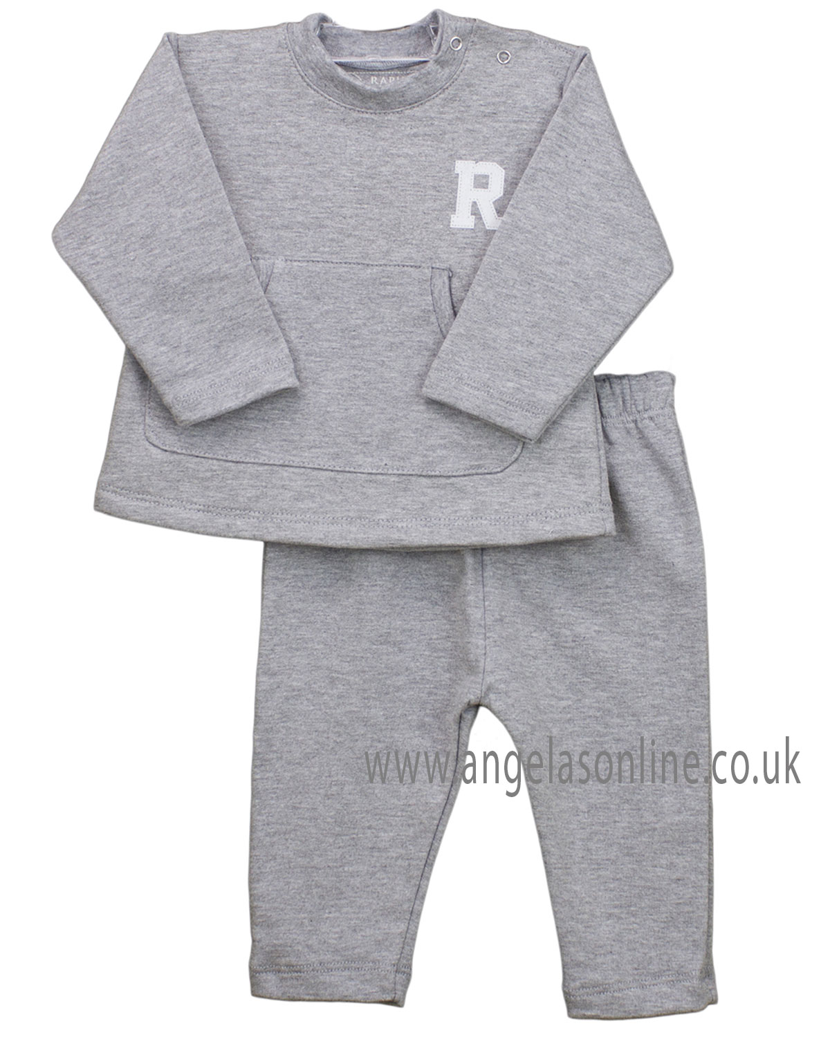 grey baby tracksuit