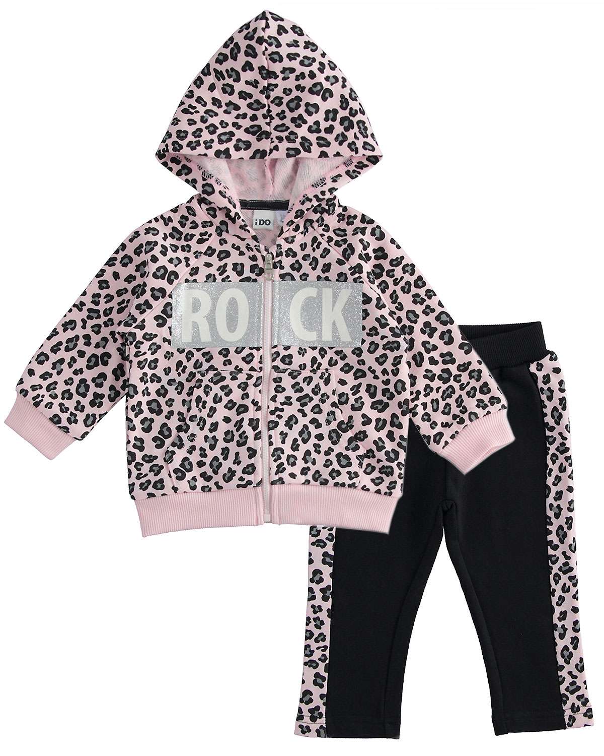 I Do girls jog suit 4161120 Pk/Blk