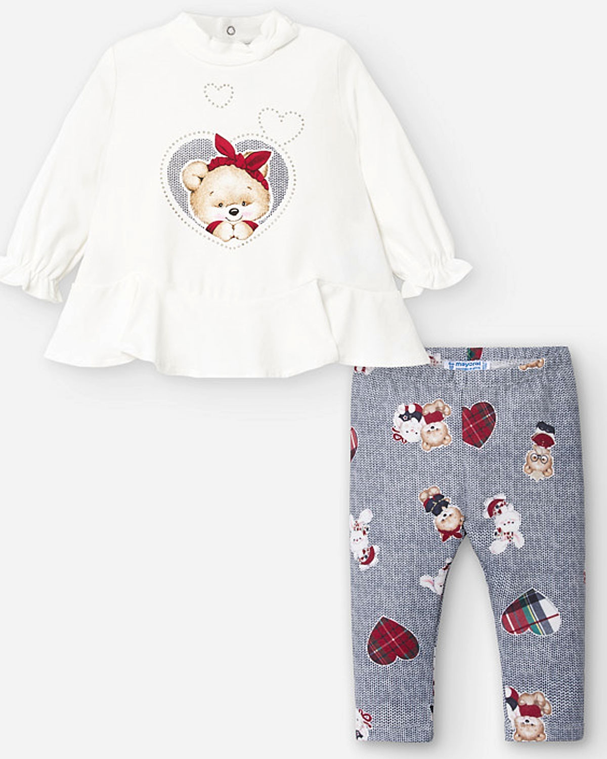 Mayoral girls legging set 278720 Blue