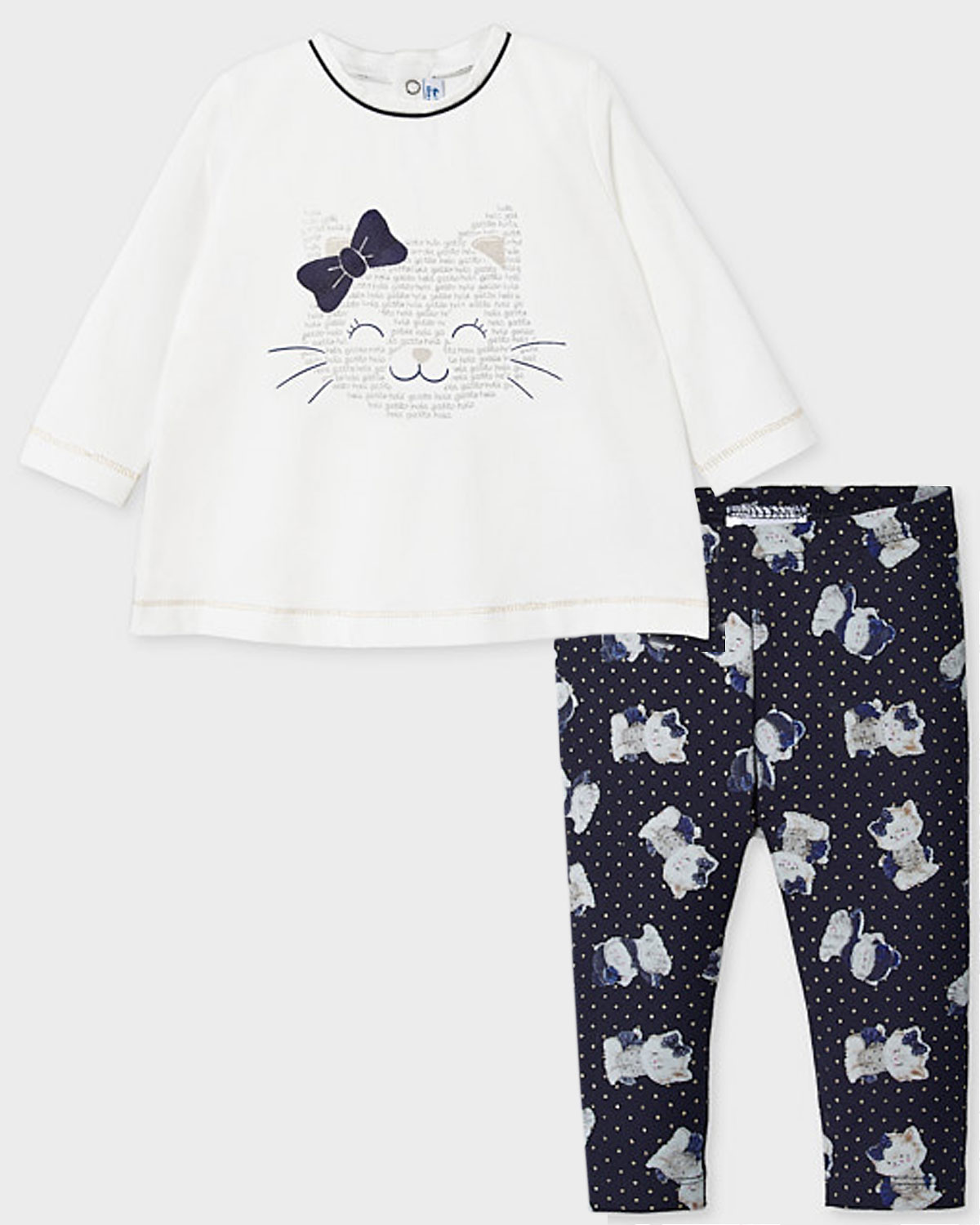 Mayoral girls legging set 279420 Navy