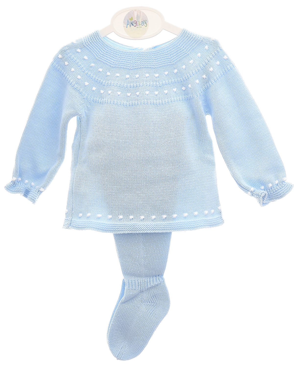 Macilusion baby boys footsie set 8005021 blue