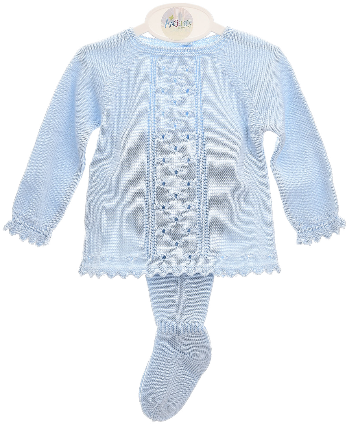 Macilusion baby boys footsie set 8007021 Blue