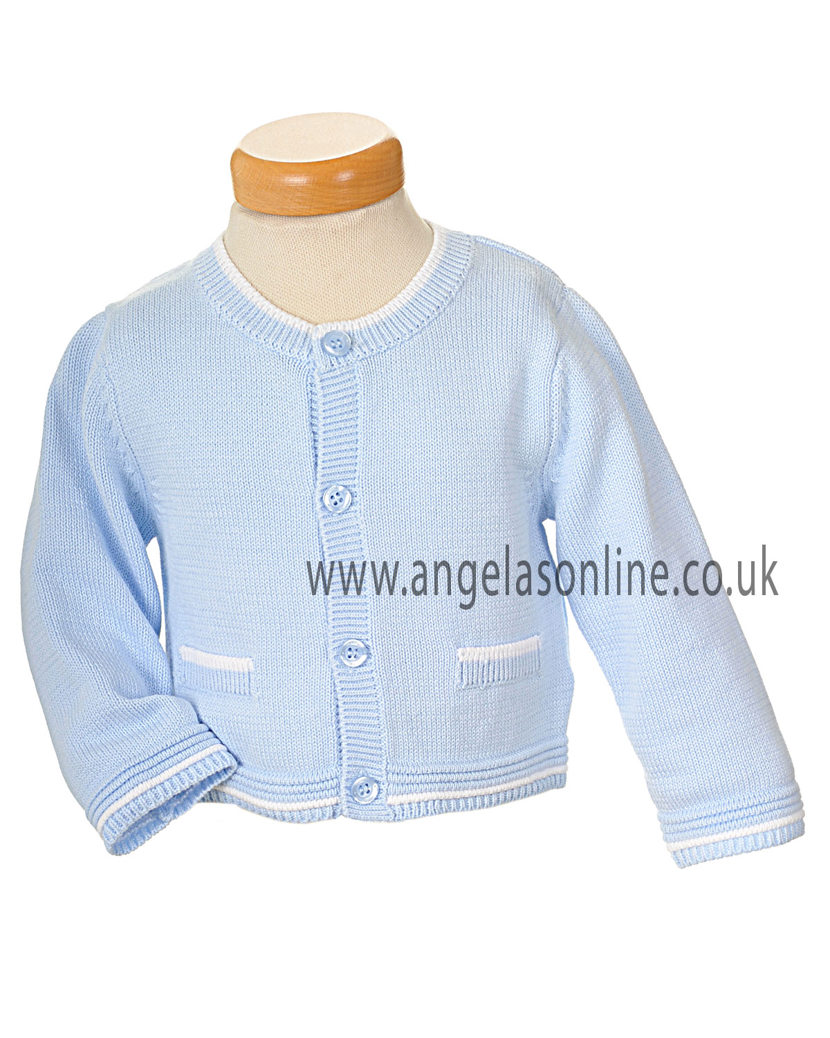 Mayoral Baby Boys Pale Blue Soft Knit Cardigan 159pb Summer 2013