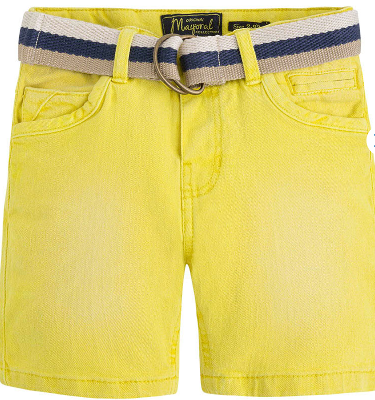 Mayoral Boys Shorts 3242 Yellow