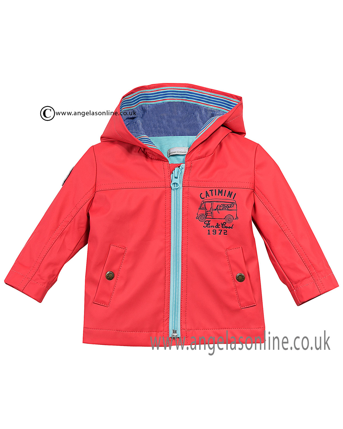Catimini baby boys shower proof jacket CJ42021 Red