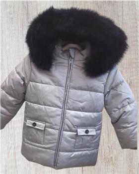 grey bufi coat